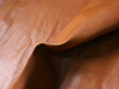 VEGETABLE TANNED LEATHER SOFT SIDES - TAN - 1.5-1.7mm