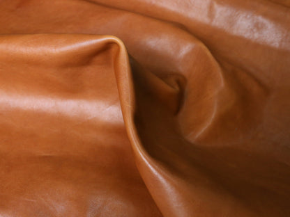 VEGETABLE TANNED LEATHER SOFT SIDES - TAN - 1.5-1.7mm